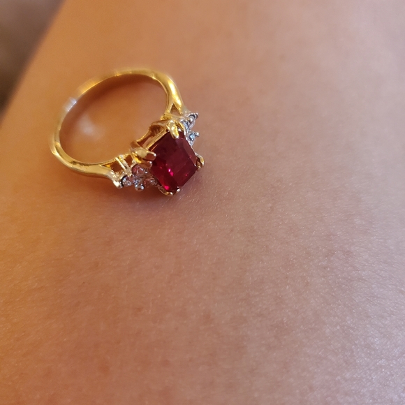 Garnet ring - Picture 6 of 8